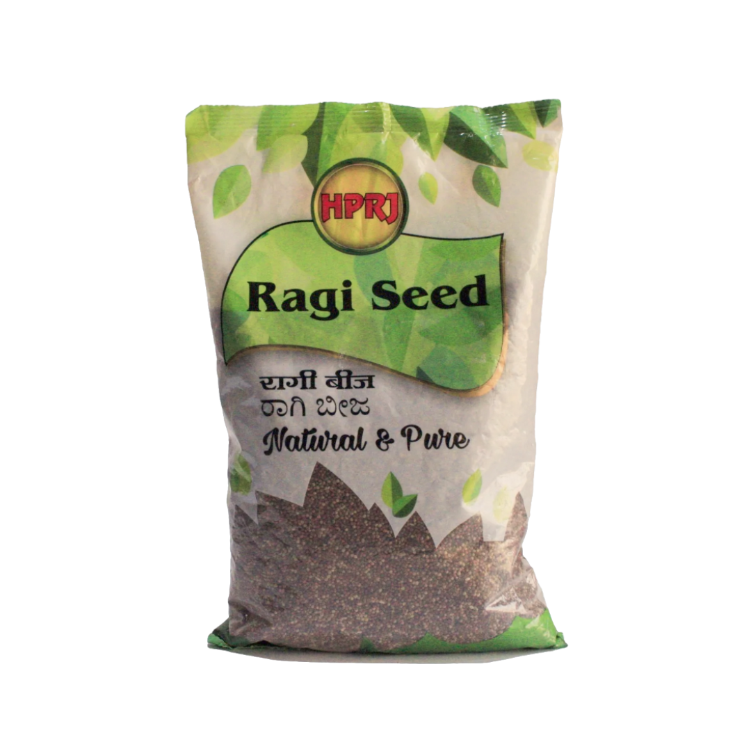 HPRJ Birdie's Ragi Seeds Finger Millet Bird Food - 1 kg, for Small Size Birds Lovebirds, Budgies, Cockatiels, Parrots, 100% Natural & Chemical Free, Highly Nutritious