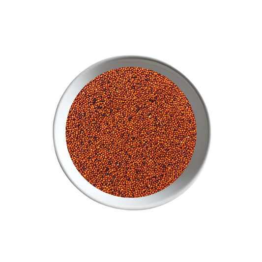 HPRJ Birdie's Ragi Seeds Finger Millet Bird Food - 1 kg, for Small Size Birds Lovebirds, Budgies, Cockatiels, Parrots, 100% Natural & Chemical Free, Highly Nutritious