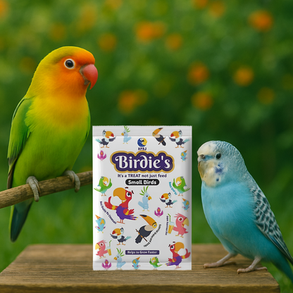 Birdie's Mix of 23 Different Seed Food for Small Birds - (500 G), Balance Diet, High Nutritious, 100% Natural - Chemical Free, Strengthen Feather, Bright Colour, Stronger Bone, Veterinary Approve