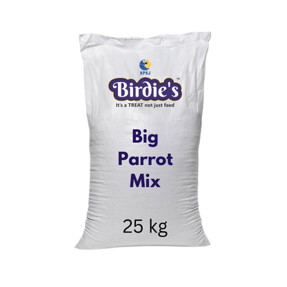Birdie's Big Parrot Mix Bird Food, 25 kg Bulk Bag