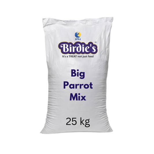 Birdie's Big Parrot Mix Bird Food, 25 kg Bulk Bag