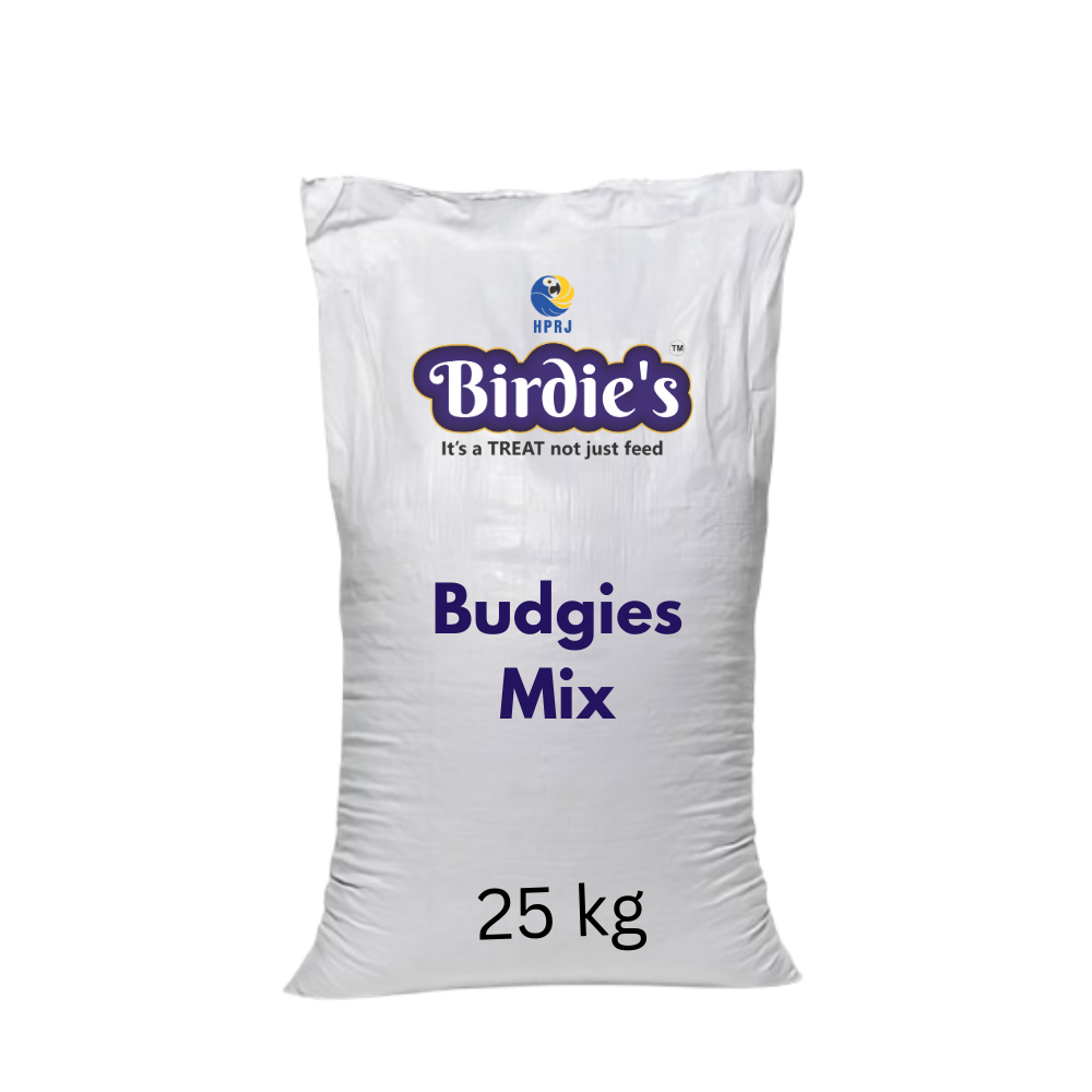 Birdie's Budgies Mix Bird Food, 25 kg Bulk Bag.