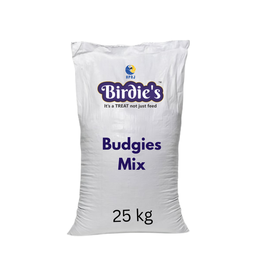 Birdie's Budgies Mix Bird Food, 25 kg Bulk Bag.