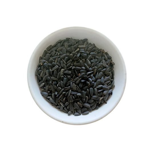 Birdie's Sunflower Black Seed, Bird Food for All Types of Birds, 25 kg Bulk Bag